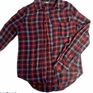 Aeropostale women’s red flannel